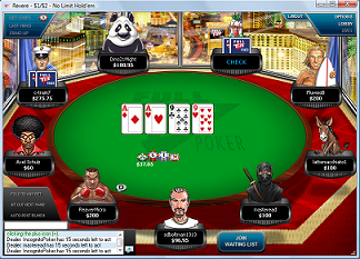 FullTilt Poker Table