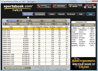 SportsBookPoker Lobby